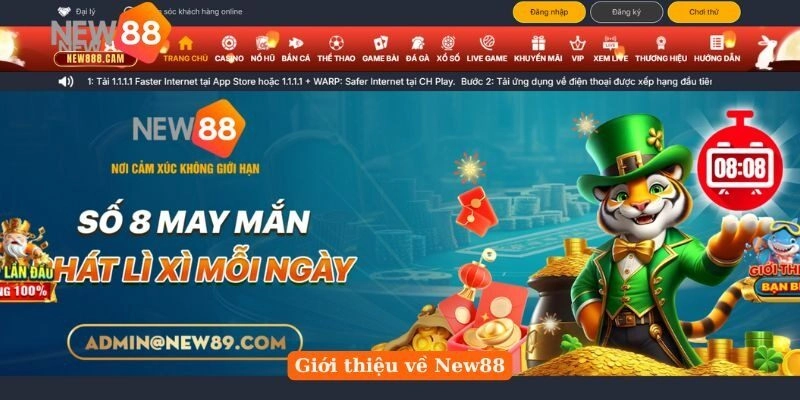 Giới thiệu về New88 Giới thiệu về New88